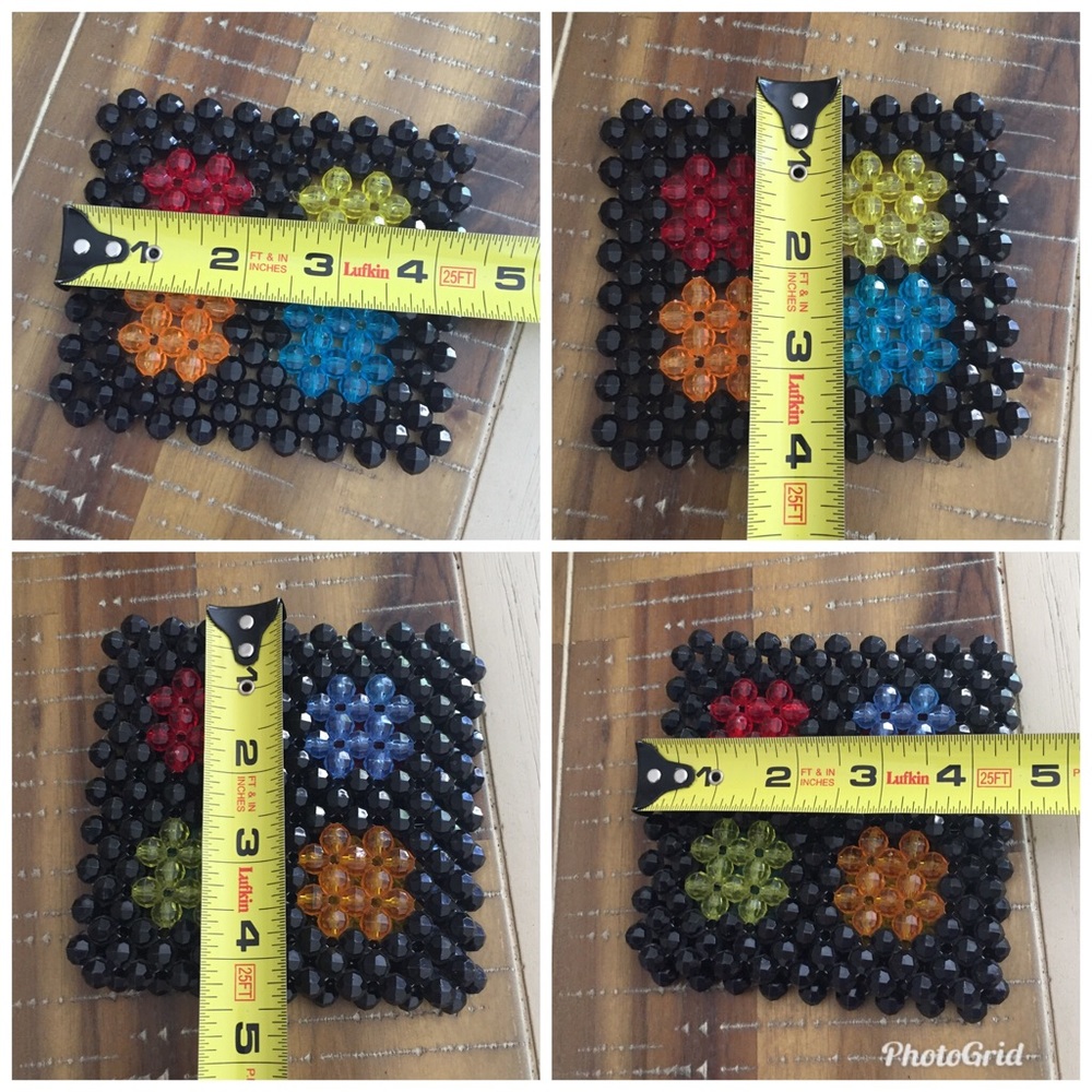 ❌Beaded Coasters Decor House Kitchen Handmade Set - Picture 8 of 8